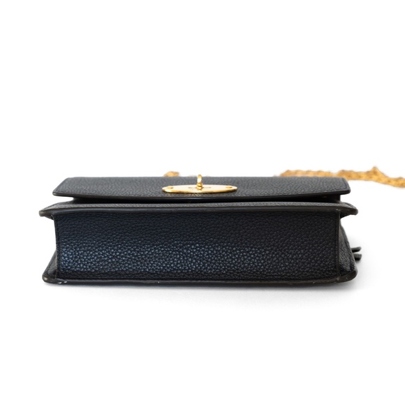 Mulberry Small Darley Night Sky Leather Crossbody Full Chain Strap - Picture 5 of 9